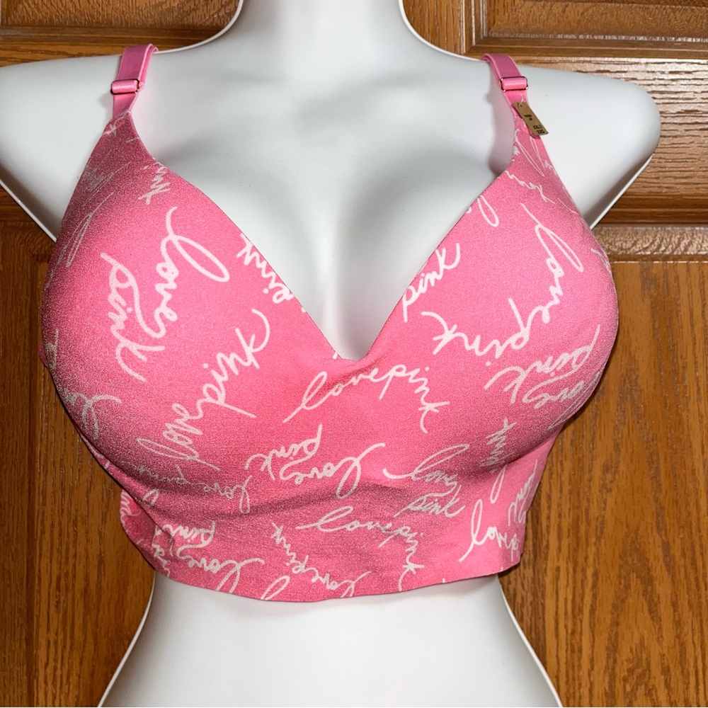Victoria's Secret Pink Script Bra